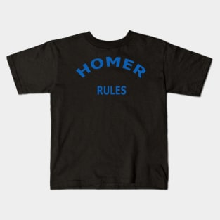 Homer Rules Kids T-Shirt